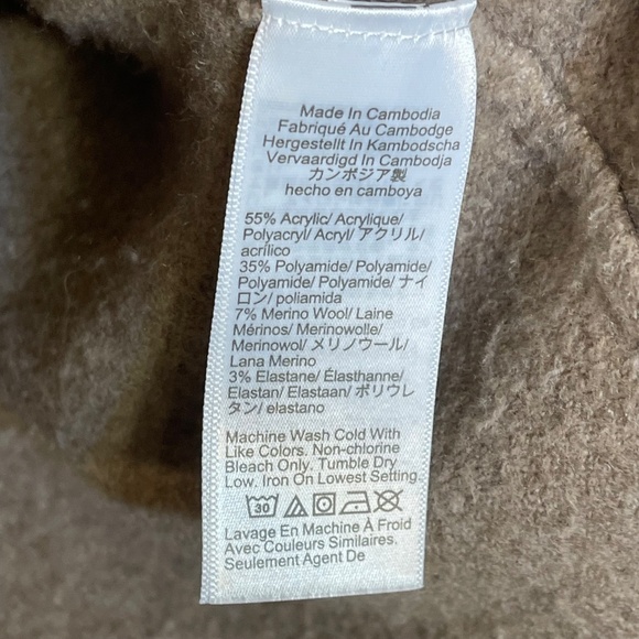 J. Crew Taupe Button-Up Cardigan - Picture 5 of 8